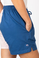 Rydale Ladies Quartered Cotton Rugby Shorts - Kirby