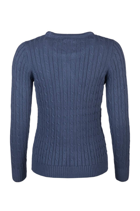 Rydale Ladies Crew Neck Cable Knit Jumper - Emma