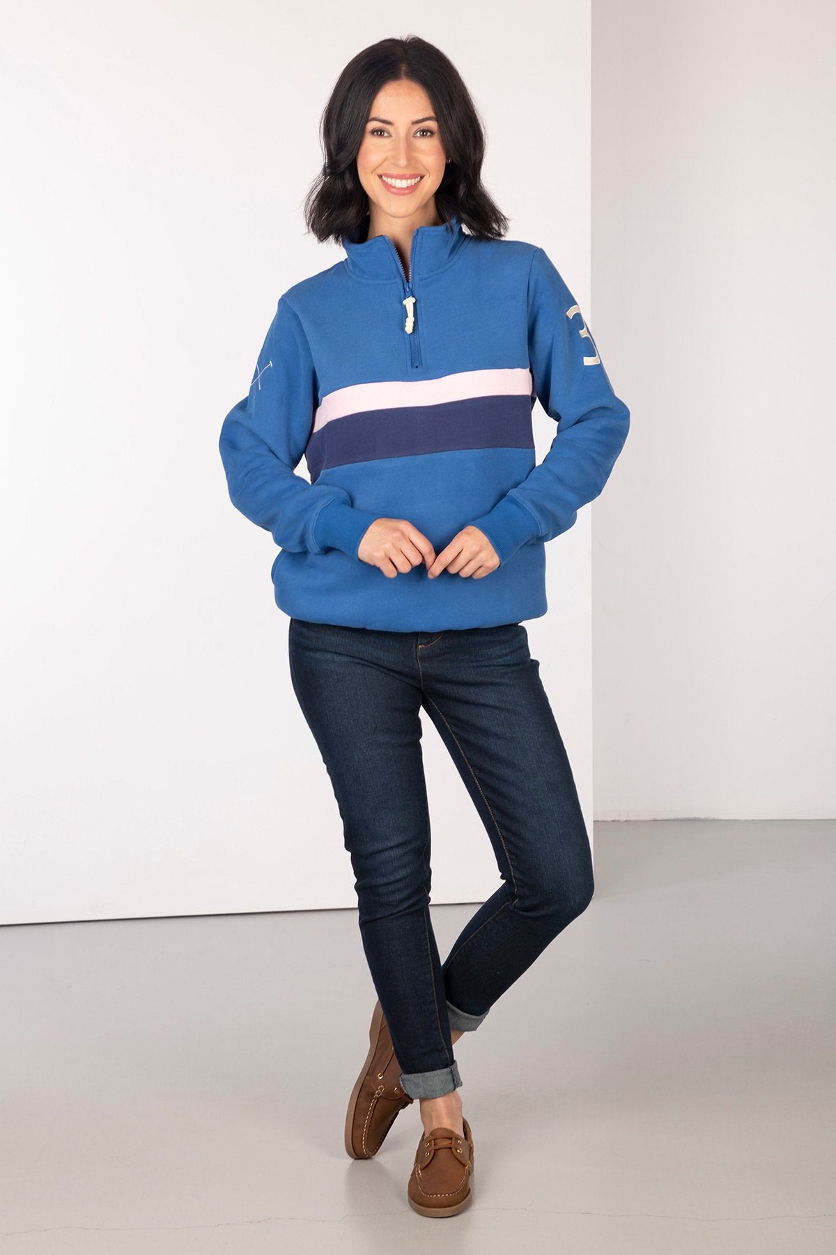 Rydale Ladies Stripe Sweatshirt - Bramham