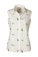 Rydale Ladies Sleeveless Shirt With Collar - Wistow II