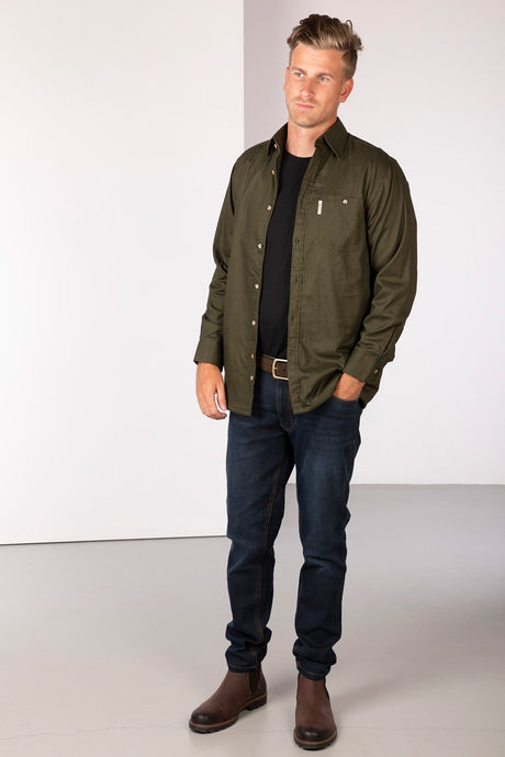 Rydale Men's Fleece Lined Shirt