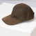 Rydale Men's Wax Baseball Cap with Nubuck Peak - Danby