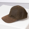 Rydale Men's Wax Baseball Cap with Nubuck Peak - Danby