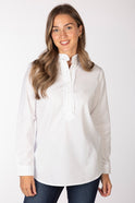 Rydale Ladies Overhead Ruffled Shirt - Ivy