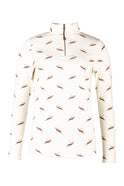 Rydale Ladies Long Sleeved 1/4 Zip Top - Foxholes
