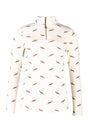 Rydale Ladies Long Sleeved 1/4 Zip Top - Foxholes