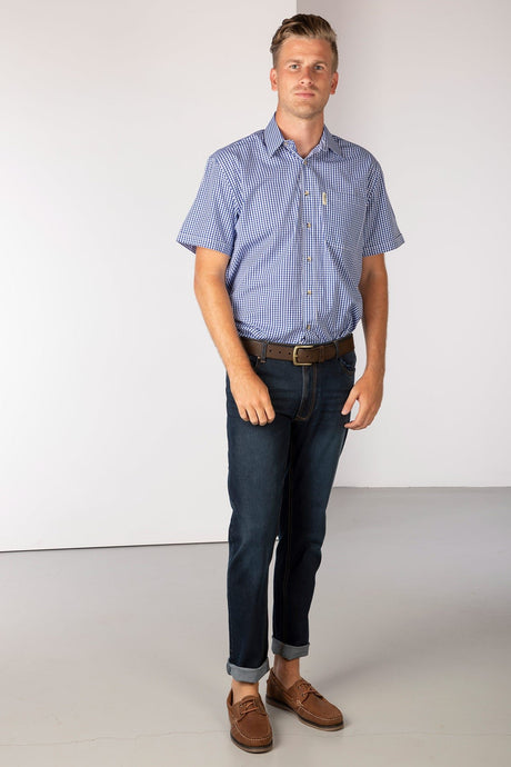 Rydale Men's Short Sleeved Check Shirts