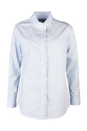 Rydale Ladies Oxford Cotton Ruffled Shirt - Ivy