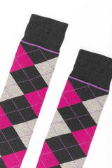 Rydale Ladies Argyle Knee High Riding Socks