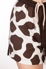 Rydale Ladies Quartered Cotton Cow Shorts