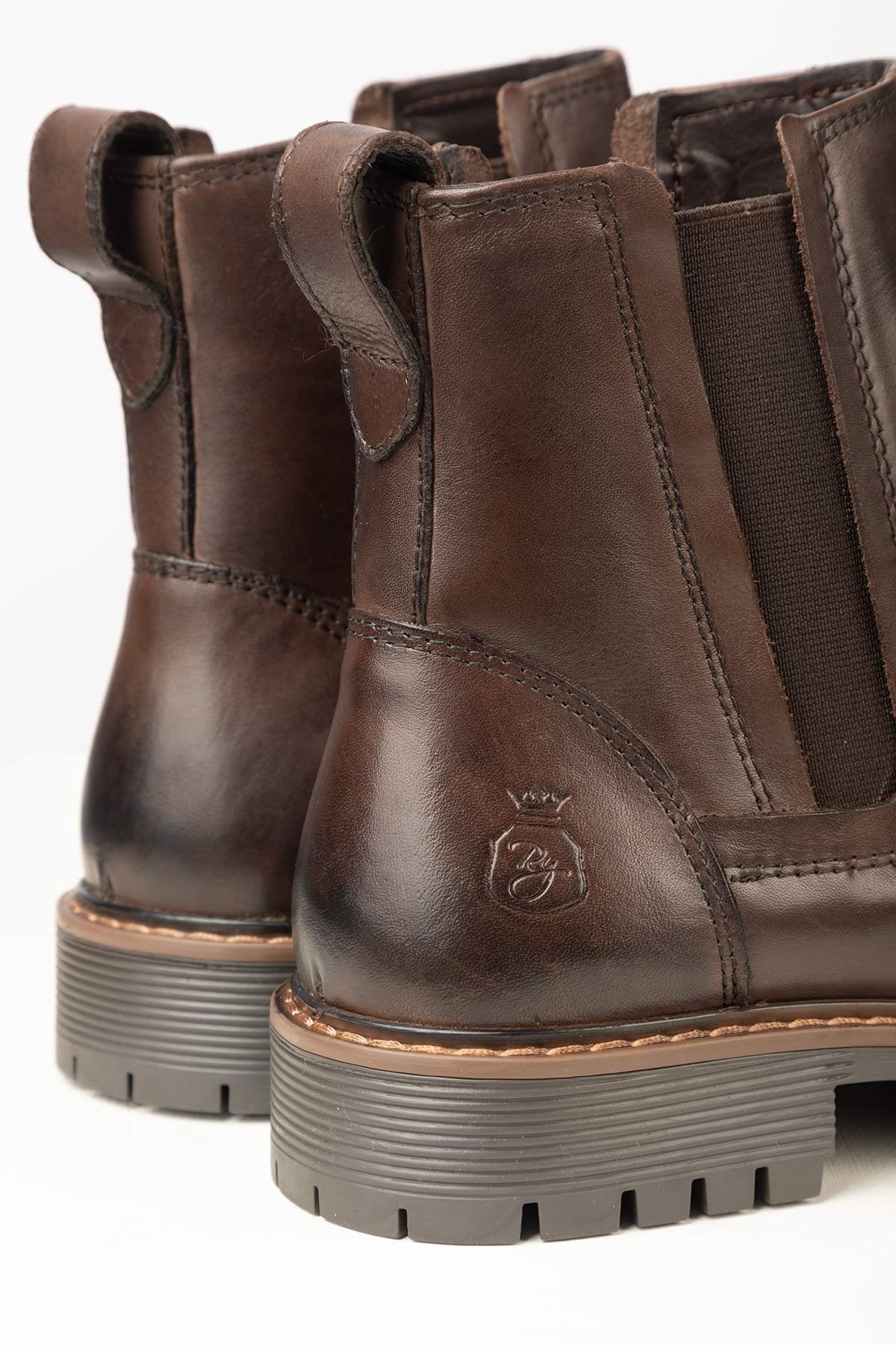 Rydale Ladies Pull On Leather Yard Boots - Kilburn III