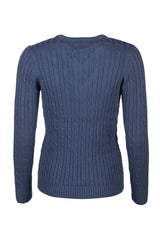 Rydale Ladies V Neck Cable Knit Jumper - Emma