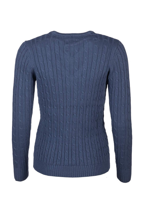 Rydale Ladies V Neck Cable Knit Jumper - Emma