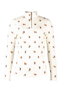 Rydale Ladies Long Sleeved 1/4 Zip Top - Foxholes