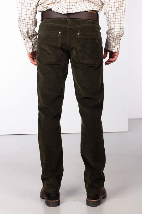 Rydale Men's Straight Leg Corduroy Trousers - Rupert