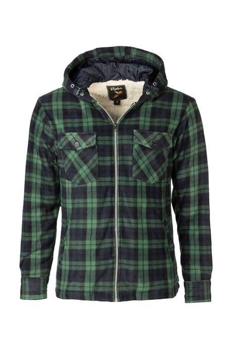 Rydale Men's Hooded Fleece Overshirt - Ulrome