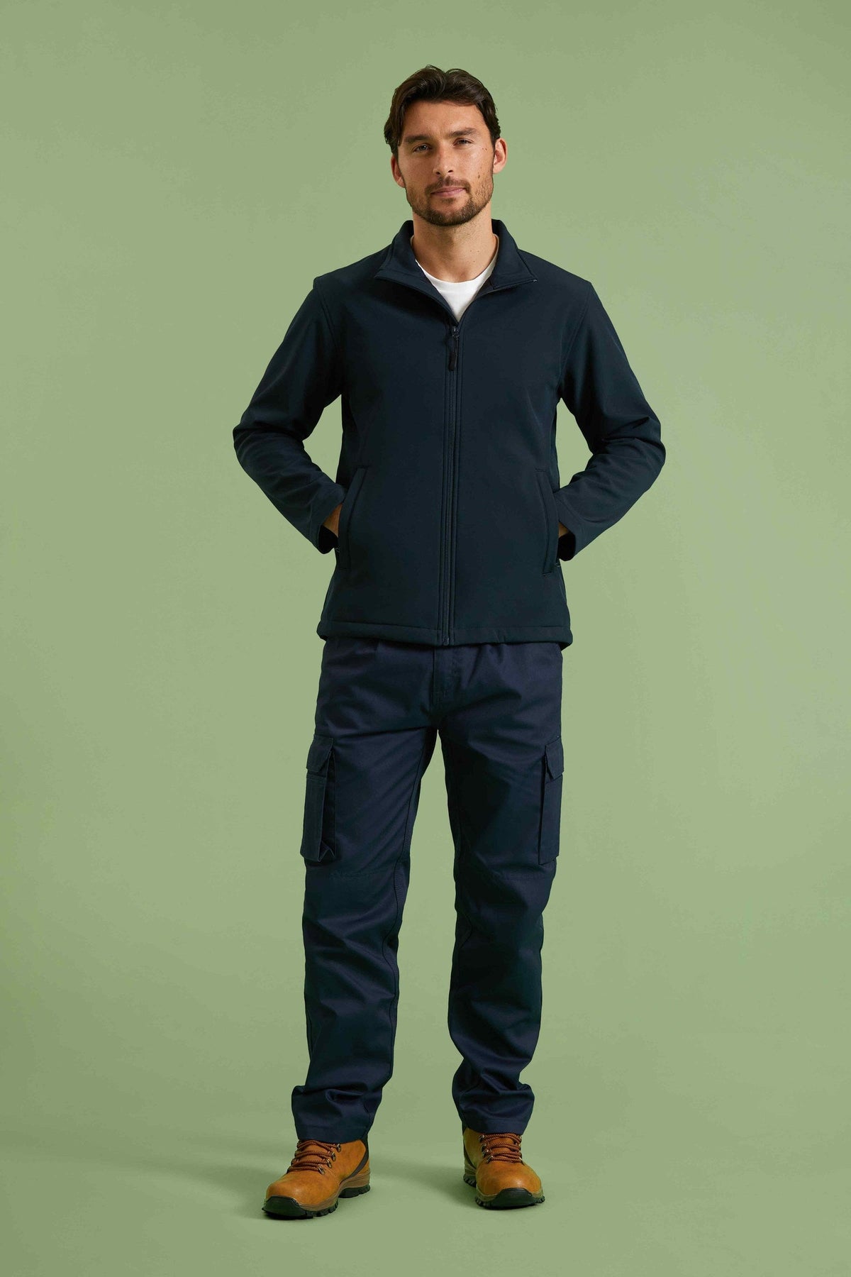 Uneek 325GSM Eco Full Zip Softshell Jacket
