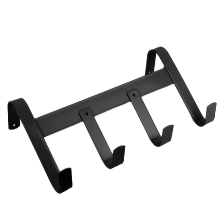 GS Equestrian & Country 4 Hook Metal Bridle Hook #colour_black