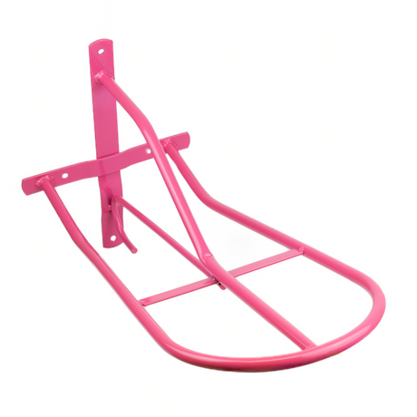 GS Equestrian & Country Saddle Rack Wall Mount #colour_pink
