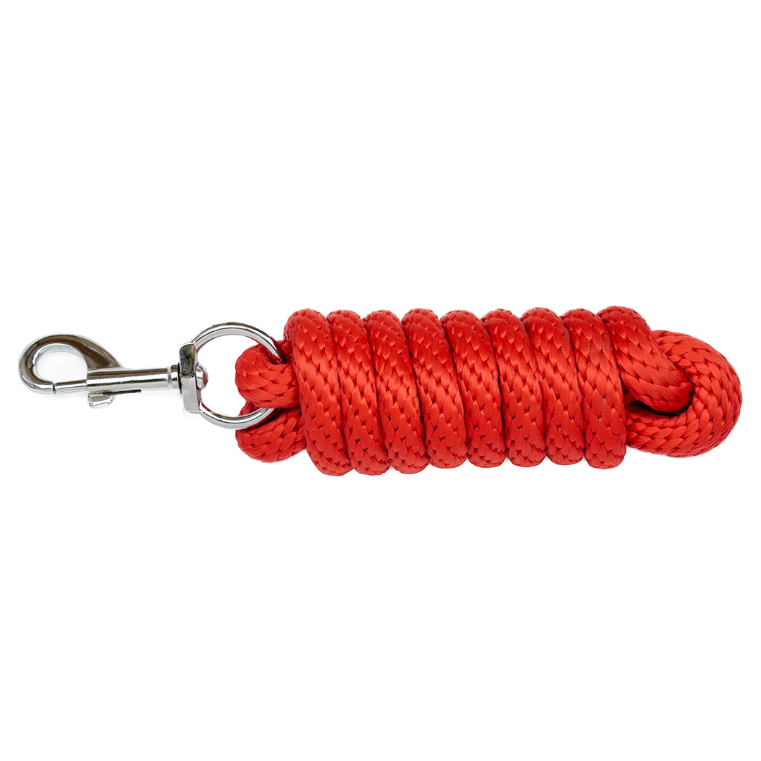 GS Equestrian & Country Lightweight Lead Rope #colour_red