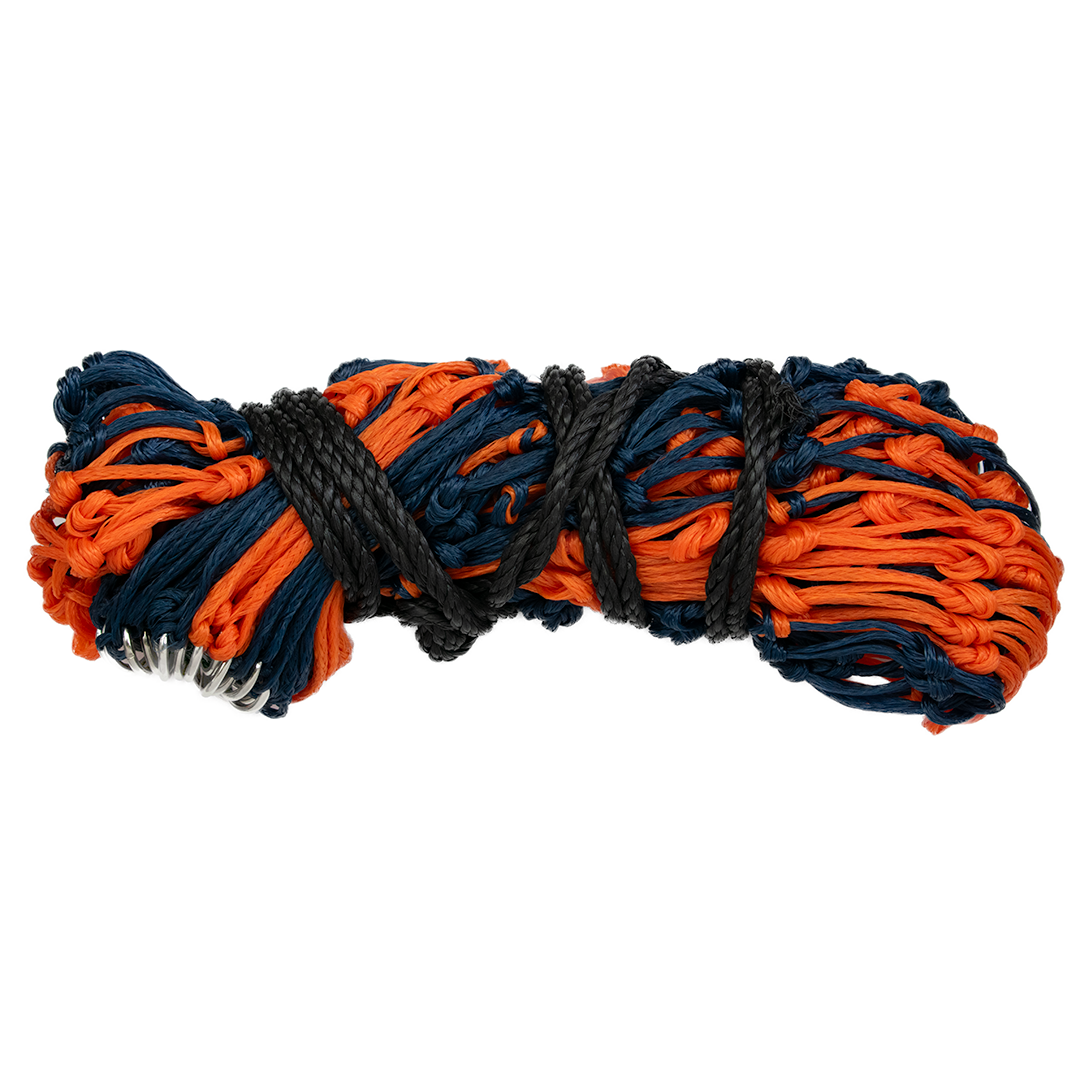 GS Equestrian & Country 22 Rings Haynet #colour_orange-navy