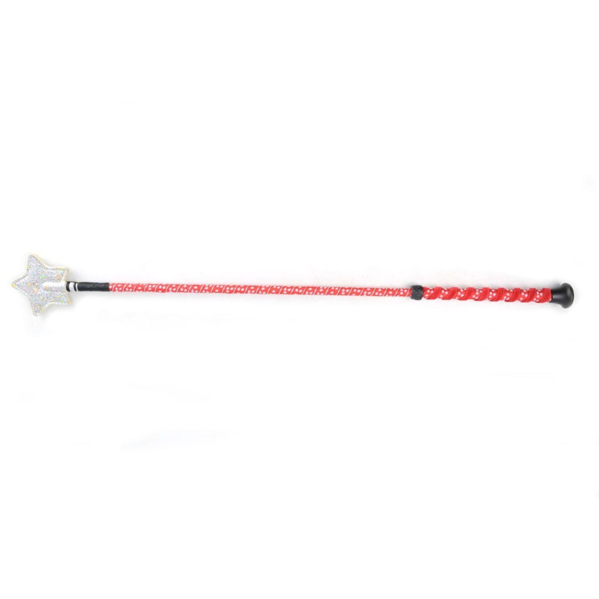 Hy Equestrian Spiral Star Riding Whip