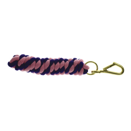 Hy Two Tone Twisted Lead Rope - Navy/Royal Blue - 2.2 metres