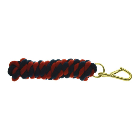 Hy Two Tone Twisted Lead Rope - Navy/Royal Blue - 2.2 metres
