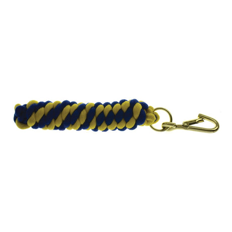 Hy Two Tone Twisted Lead Rope - Navy/Royal Blue - 2.2 metres