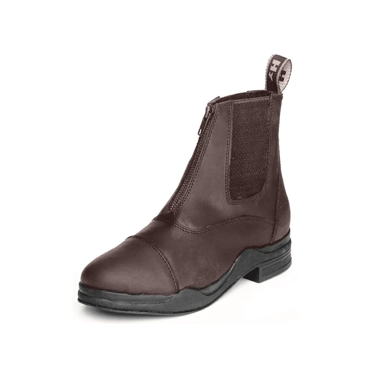 HyLAND Wachsleder-Reißverschlussstiefel