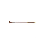 Hy Equestrian Faux Leatherriding Whip Brown/gold