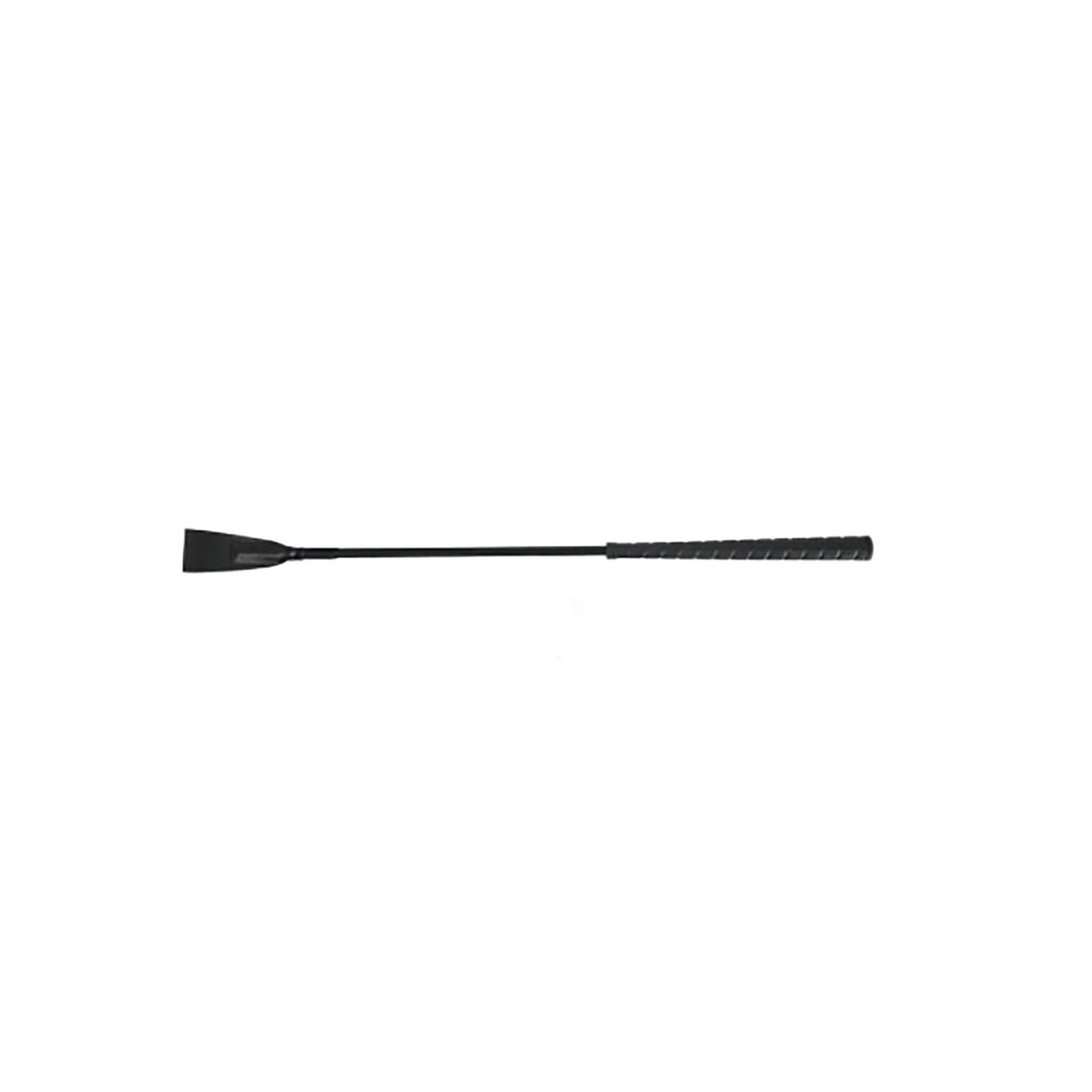 Hy Equestrian Rubber Handledriding Whip Black
