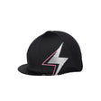 Silva Flash Reflective Hat Silk By Hy Equestrian Blk/rflec