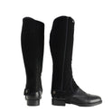 Hy Equestrian Synthetic Nubuck Chaps Black