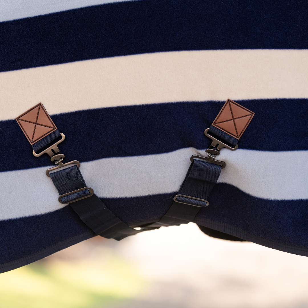 Horseware Ireland Newmarket Pony Fleece Cooler #colour_witney-navy