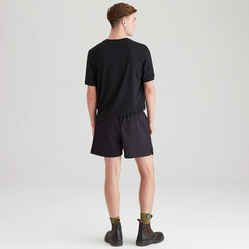 Ridgeline Hose Down Shorts #colour_black