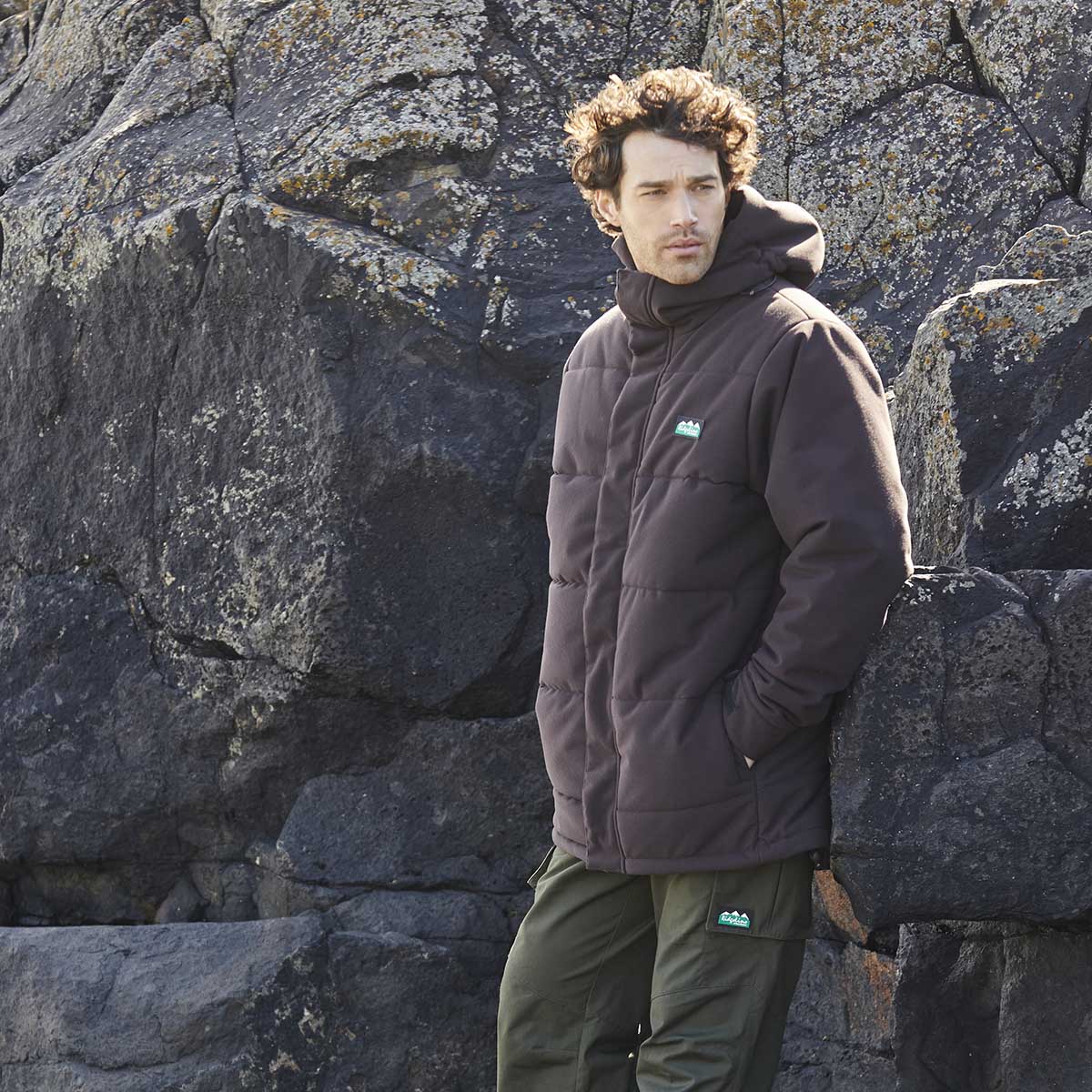 Men's Tundra Thermal Jacket - Deep Bark
