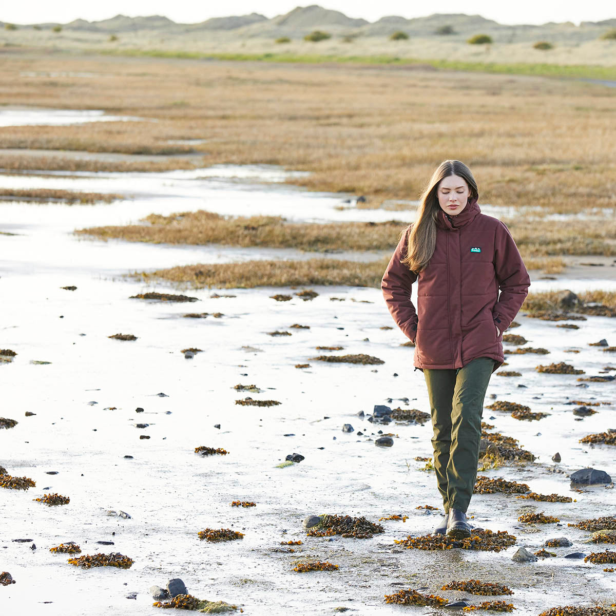 Women's Taiga Thermal Jacket - Oxblood