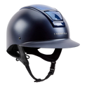 Champion Insight Glitter Oval Wide Peak Riding Hat #colour_matt-navy-sparkle-navy