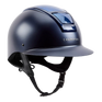 Champion Insight Glitter Oval Wide Peak Riding Hat #colour_matt-navy-sparkle-navy