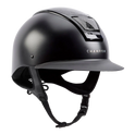 Champion Insight Glitter Oval Wide Peak Riding Hat #colour_matt-black-sparkle-black