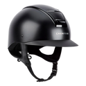 Champion Insight Round Standard Peak Riding Hat #colour_matt-black