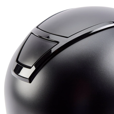 Champion Insight Round Wide Peak Riding Hat #colour_matt-black