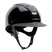 Champion Insight Round Wide Peak Riding Hat #colour_metallic-black