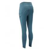 Woof Wear Young Rider Pro Tights #colour_mineral-blue