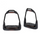 Freejump AirS Full Black 10-0 Stirrups #colour_black-choco