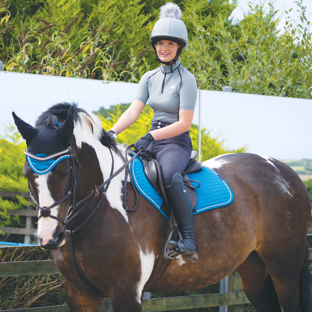 Woof Wear Colour Fusion GP Saddlecloth #colour_turquoise