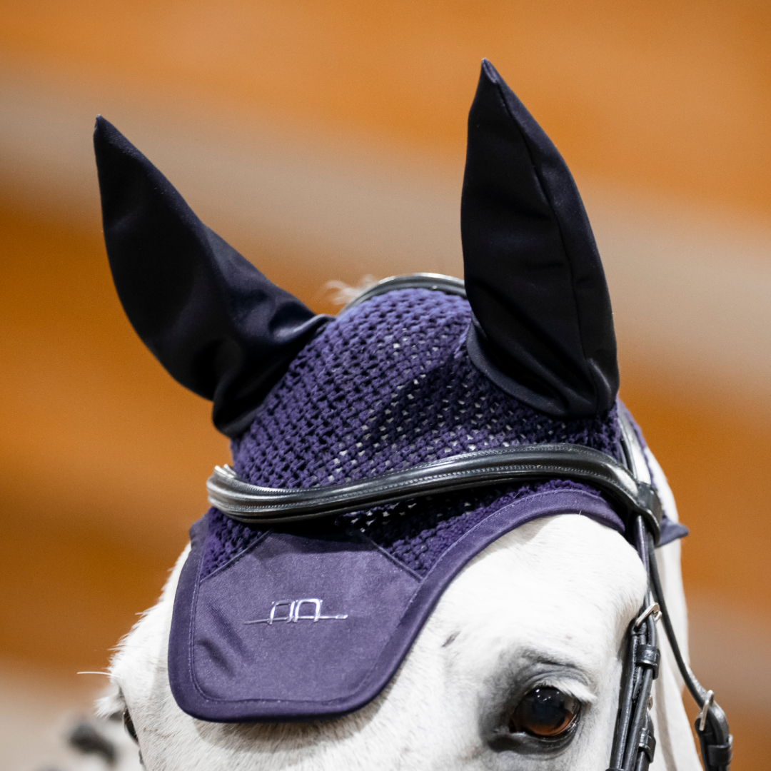 Horseware Ireland Alessandro Albanese Earnet #colour_night-shade