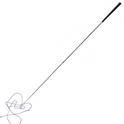 GS Equestrian 2 Piece Lunge Whip #colour_navy-white