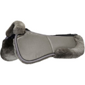 Stuebben Streamline Adjuster Lambswool Dressage Half Pad #colour_grey
